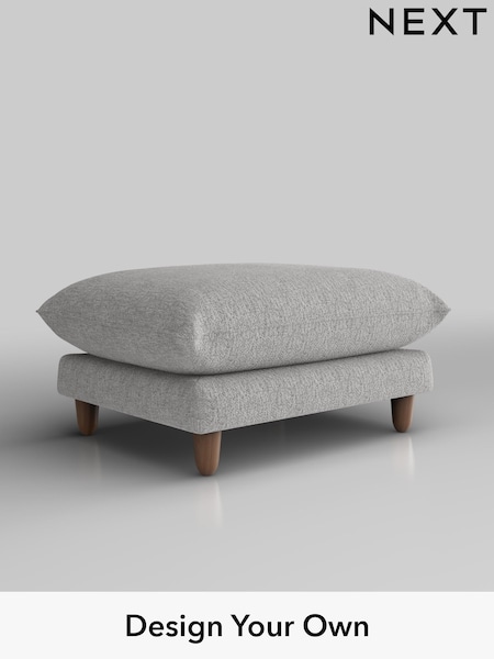 Chunky Chenille/Light Grey Noa Deep Relaxed Sit (H36648) | £525