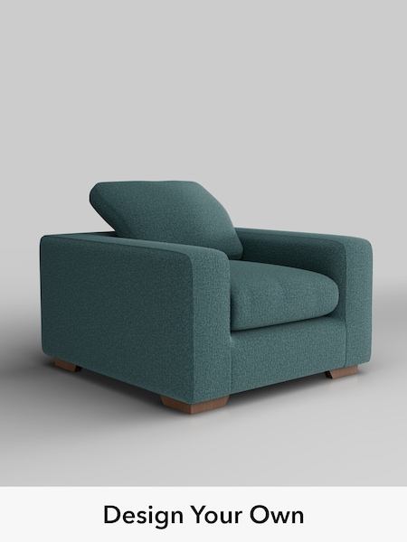 Chunky Chenille/Mid Teal Green N Premium The Snuggle Grand (H36649) | £1,299