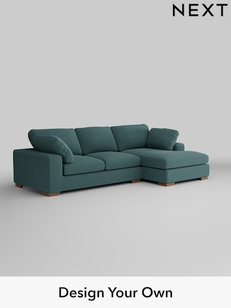 Chunky Chenille/Mid Teal Green N Premium The Snuggle Grand (H36649) | £2,675