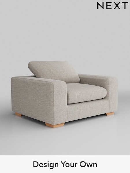 Chunky Weave/Dove Grey N Premium The Snuggle Grand (H36669) | £1,399