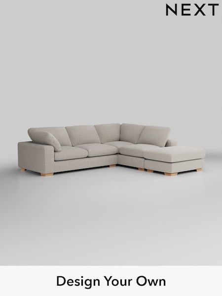 Chunky Weave/Dove Grey N Premium The Snuggle Grand (H36669) | £3,499