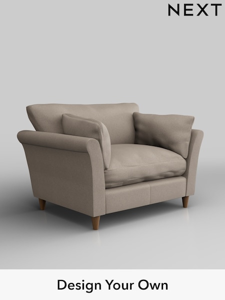 Studio Chenille/Mid Natural Hartley Relaxed Sit (H36671) | £899