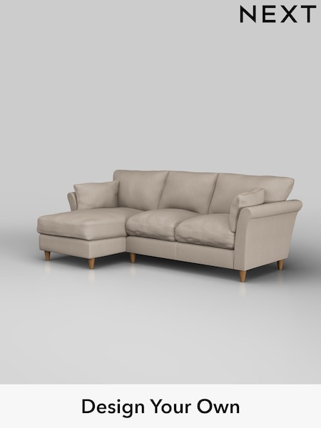 Studio Chenille/Mid Natural Hartley Relaxed Sit (H36671) | £1,775