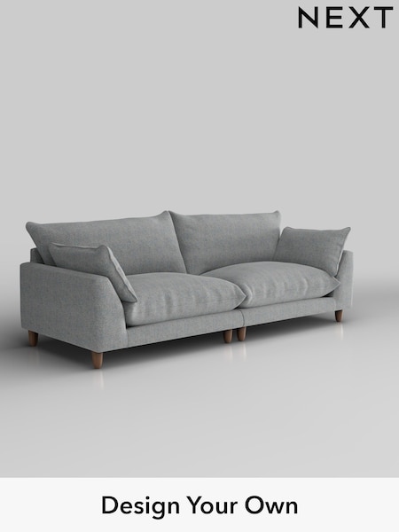 Chunky Marl/Mid Grey Noa Deep Relaxed Sit (H36679) | £1,375