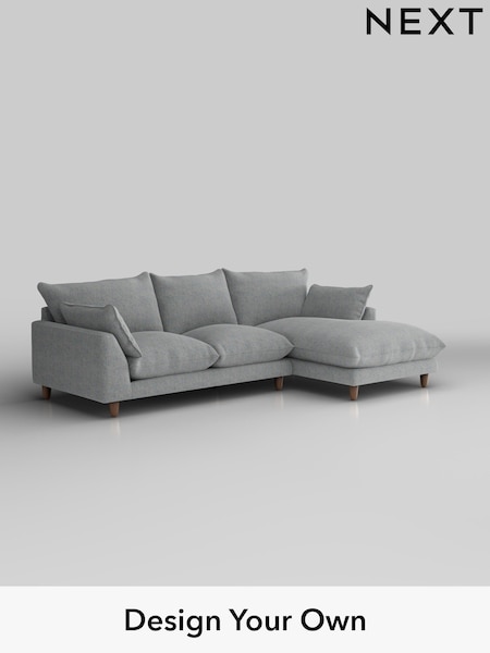 Chunky Marl/Mid Grey Noa Deep Relaxed Sit (H36679) | £1,875