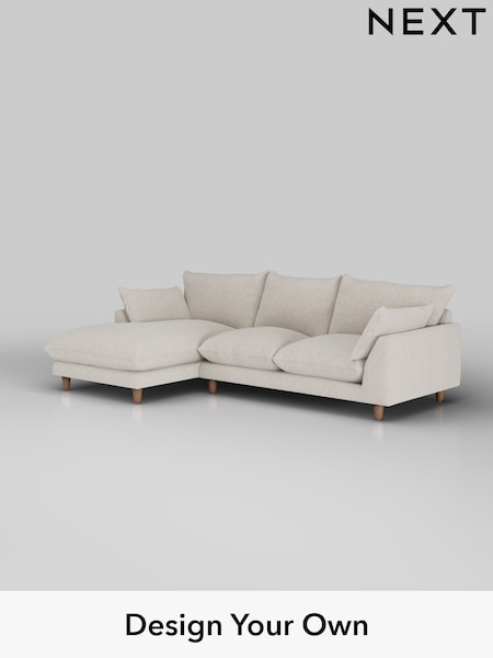 Chunky Marl/Oyster Noa Deep Relaxed Sit (H36684) | £1,875