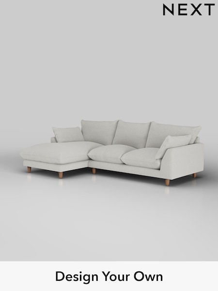 Chunky Texture/Dove Noa Deep Relaxed Sit (H36687) | £1,875