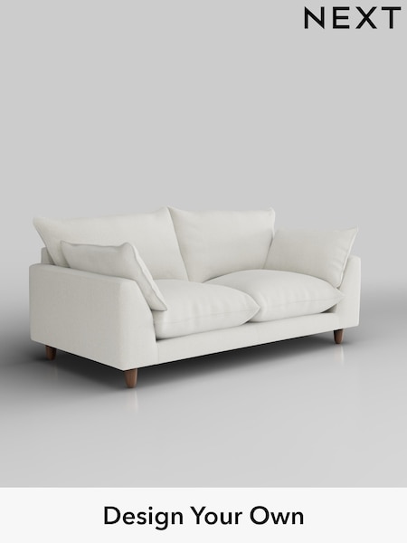 Chunky Texture/Oyster Noa Deep Relaxed Sit (H36688) | £1,175