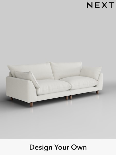 Chunky Texture/Oyster Noa Deep Relaxed Sit (H36688) | £1,375