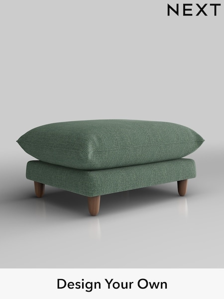 Chunky Texture/Mid Forest Green Noa Deep Relaxed Sit (H36695) | £525