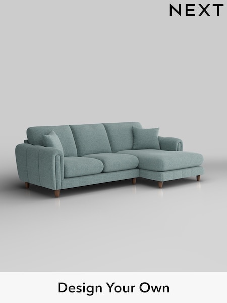 Chunky Chenille/Light Teal Green Odella (H36757) | £1,950