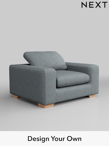 Chunky Weave/Mid Blue N Premium The Snuggle Grand (H36758) | £1,399