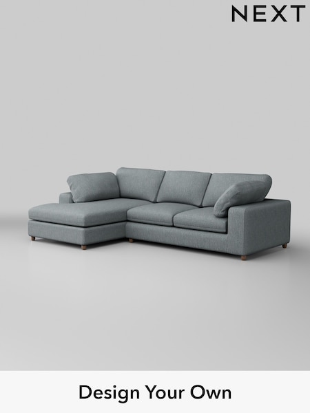 Chunky Weave/Mid Blue N Premium The Snuggle Grand (H36758) | £2,750