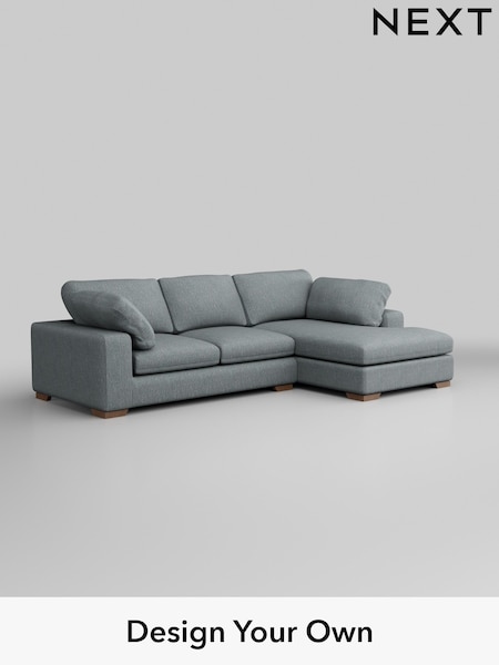 Chunky Weave/Mid Blue N Premium The Snuggle Grand (H36758) | £2,750