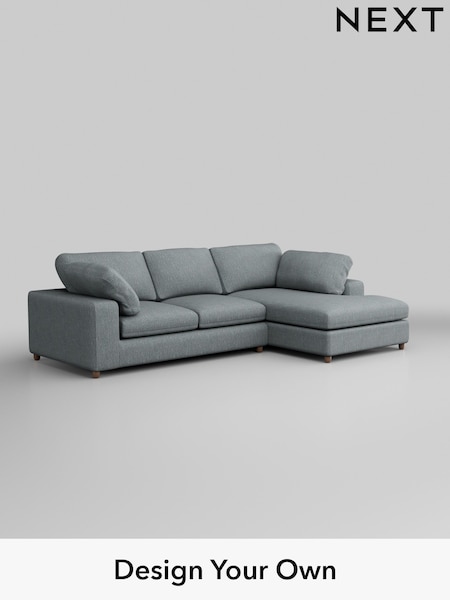 Chunky Weave/Mid Blue N Premium The Snuggle Grand (H36758) | £2,750