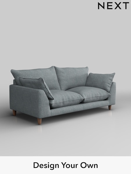 Chunky Weave/Mid Blue Noa Deep Relaxed Sit (H36759) | £1,175