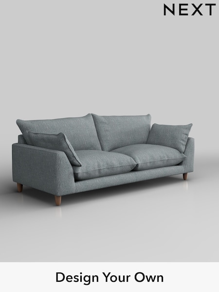 Chunky Weave/Mid Blue Noa Deep Relaxed Sit (H36759) | £1,275