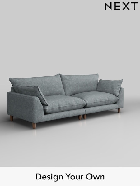 Chunky Weave/Mid Blue Noa Deep Relaxed Sit (H36759) | £1,375