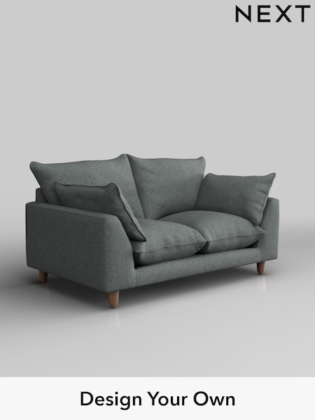 Chunky Weave/Mid Grey Noa Deep Relaxed Sit (H36766) | £1,075
