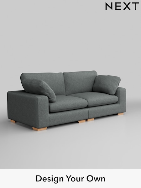 Chunky Weave/Mid Grey N Premium The Snuggle Grand (H36768) | £1,899