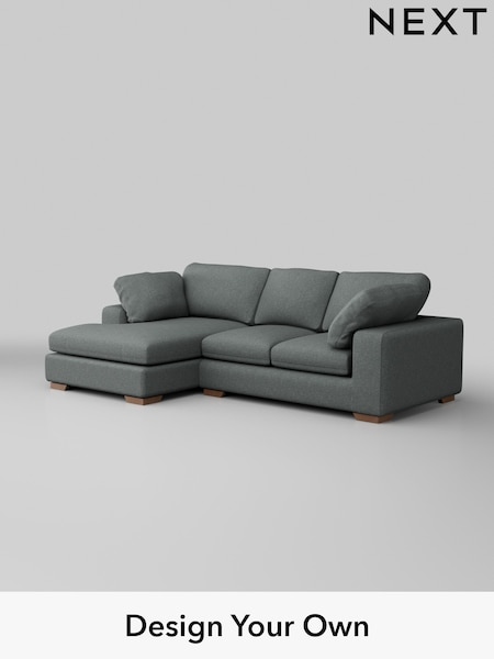 Chunky Weave/Mid Grey N Premium The Snuggle Grand (H36768) | £2,575