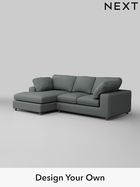 Chunky Weave/Mid Grey N Premium The Snuggle Grand (H36768) | £2,575