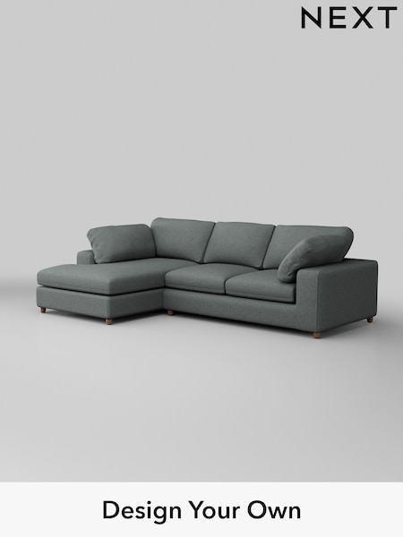 Chunky Weave/Mid Grey N Premium The Snuggle Grand (H36768) | £2,750