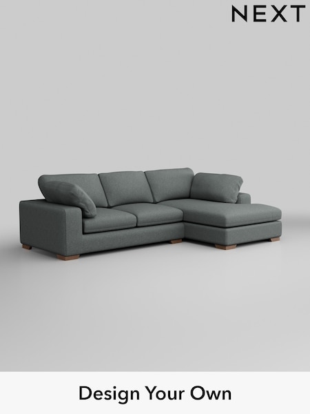 Chunky Weave/Mid Grey N Premium The Snuggle Grand (H36768) | £2,750