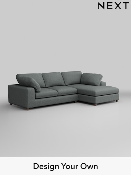 Chunky Weave/Mid Grey N Premium The Snuggle Grand (H36768) | £2,750