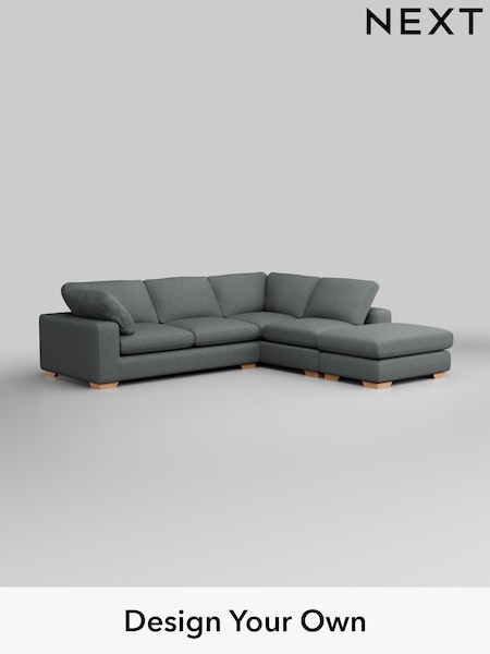 Chunky Weave/Mid Grey N Premium The Snuggle Grand (H36768) | £3,499