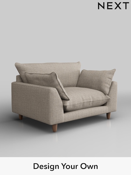 Chunky Weave/Mid Natural Noa Deep Relaxed Sit (H36770) | £975