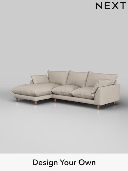 Chunky Weave/Mid Natural Noa Deep Relaxed Sit (H36770) | £1,875