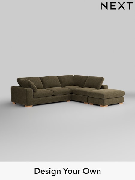 Cotswold Chenille/Dark Green N Premium The Snuggle Grand (H36771) | £3,499