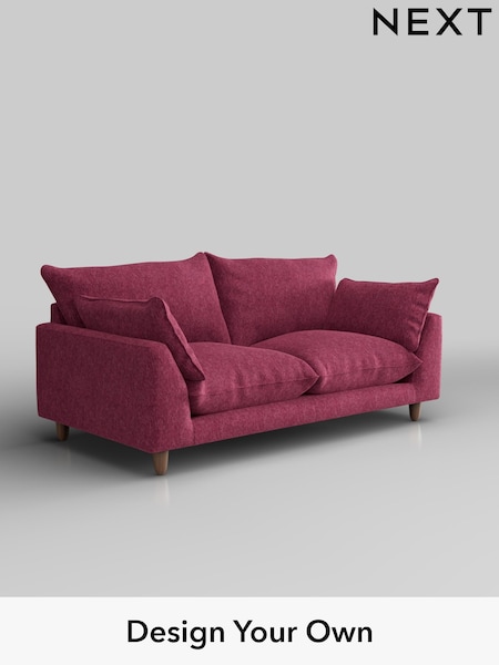 Cotswold Chenille/Dark Raspberry Pink Noa Deep Relaxed Sit (H36774) | £1,175