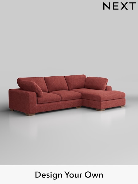 Cotswold Chenille/Dark Terracotta Orange N Premium The Snuggle Grand (H36778) | £2,750