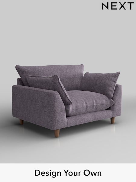 Cotswold Chenille/Light Lilac Purple Noa Deep Relaxed Sit (H36782) | £975