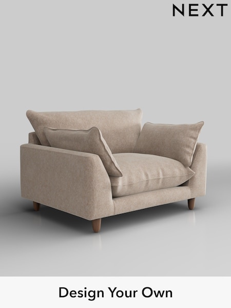 Cotswold Chenille/Light Natural Noa Deep Relaxed Sit (H36790) | £975