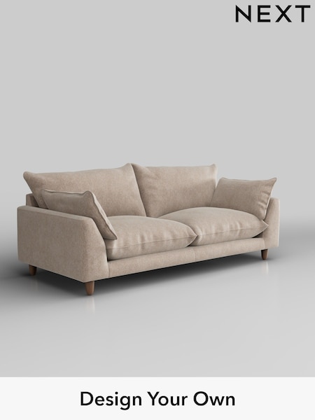 Cotswold Chenille/Light Natural Noa Deep Relaxed Sit (H36790) | £1,275