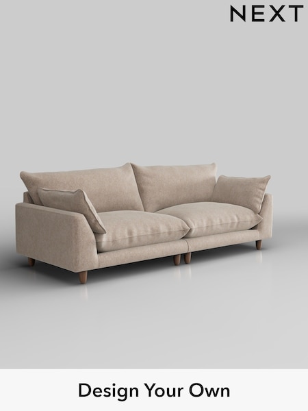 Cotswold Chenille/Light Natural Noa Deep Relaxed Sit (H36790) | £1,375
