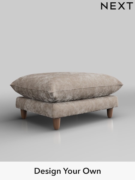 Distressed Velour/Mid Natural Noa Deep Relaxed Sit (H36795) | £525