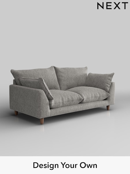 Cotswold Chenille/Silver Grey Noa Deep Relaxed Sit (H36801) | £1,175
