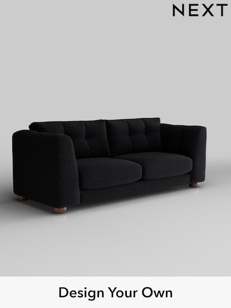 Fine Chenille Easy Clean/Black Jasmine (H36803) | £1,475
