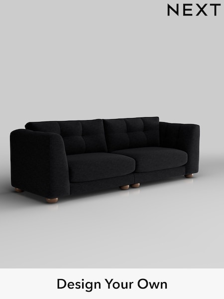 Fine Chenille Easy Clean/Black Jasmine (H36803) | £1,575