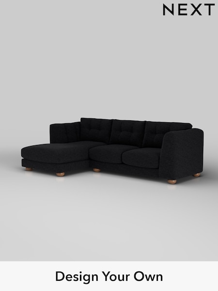 Fine Chenille Easy Clean/Black Jasmine (H36803) | £2,075