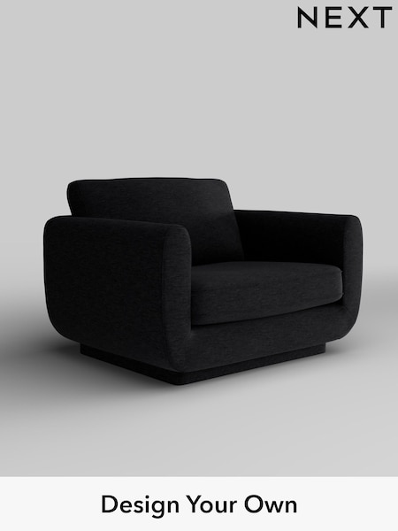 Fine Chenille Easy Clean/Black N Premium Pia (H36809) | £1,125
