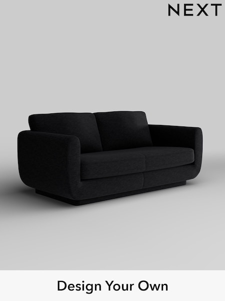 Fine Chenille Easy Clean/Black N Premium Pia (H36809) | £1,425