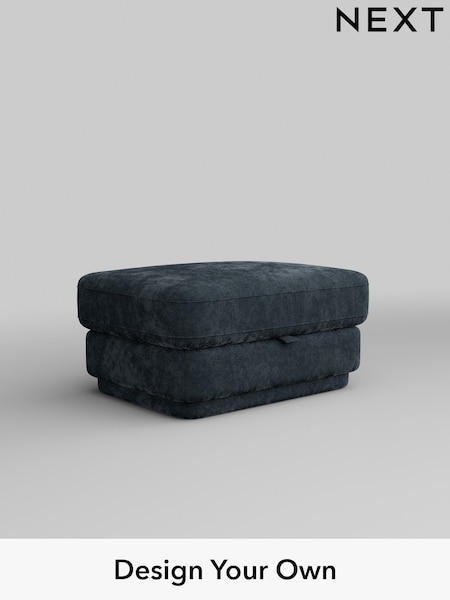 Distressed Velour/Midnight Blue N Premium Pia (H36810) | £675