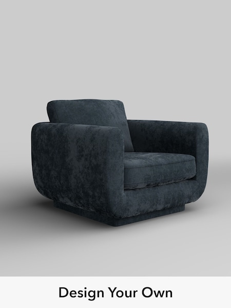 Distressed Velour/Midnight Blue N Premium Pia (H36810) | £1,025
