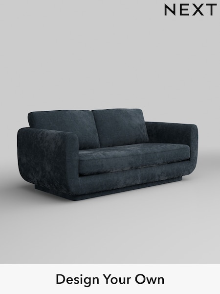 Distressed Velour/Midnight Blue N Premium Pia (H36810) | £1,425