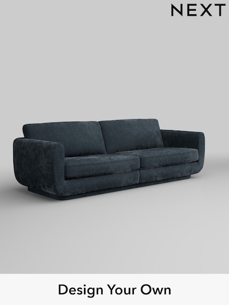 Distressed Velour/Midnight Blue N Premium Pia (H36810) | £1,625